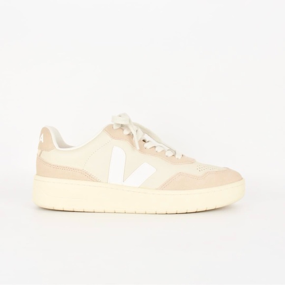 COPY - VEJA V-90 LEATHER SNEAKERS - Picture 8 of 9